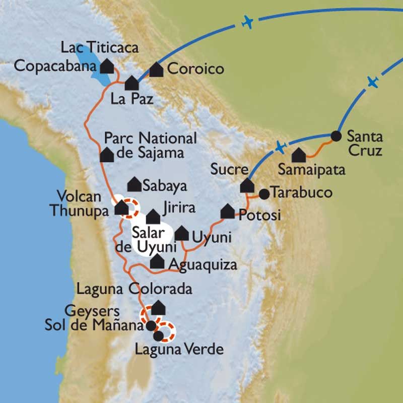 [KEY_MAP] - Bolivie - La grande traversée de la Bolivie