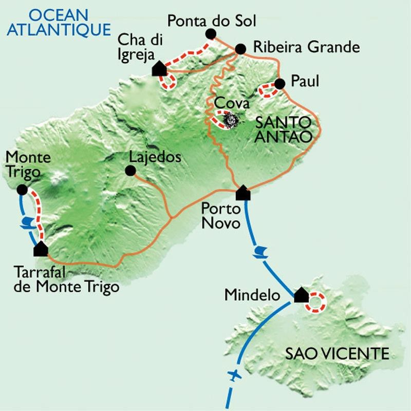 [KEY_MAP] - Cap Vert - Santo Antao en douceur