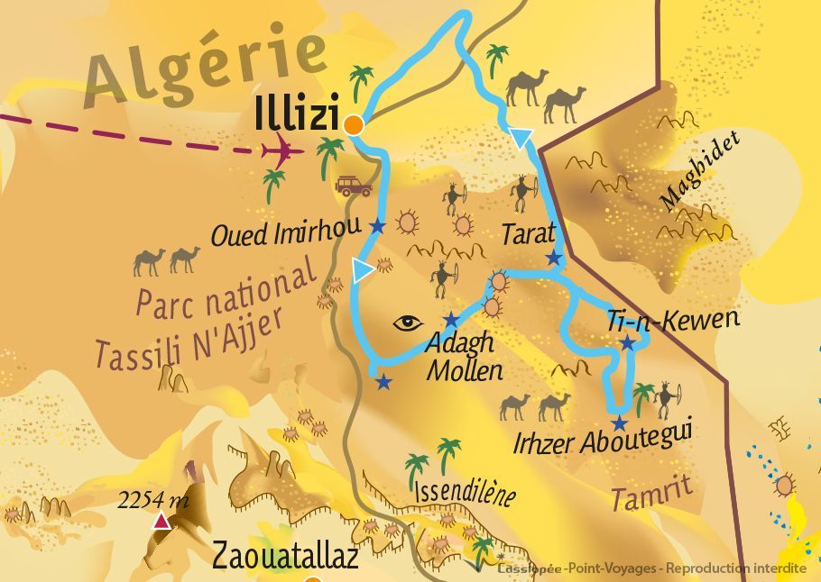 [KEY_MAP] - Algérie - Exploration rupestre en Algérie