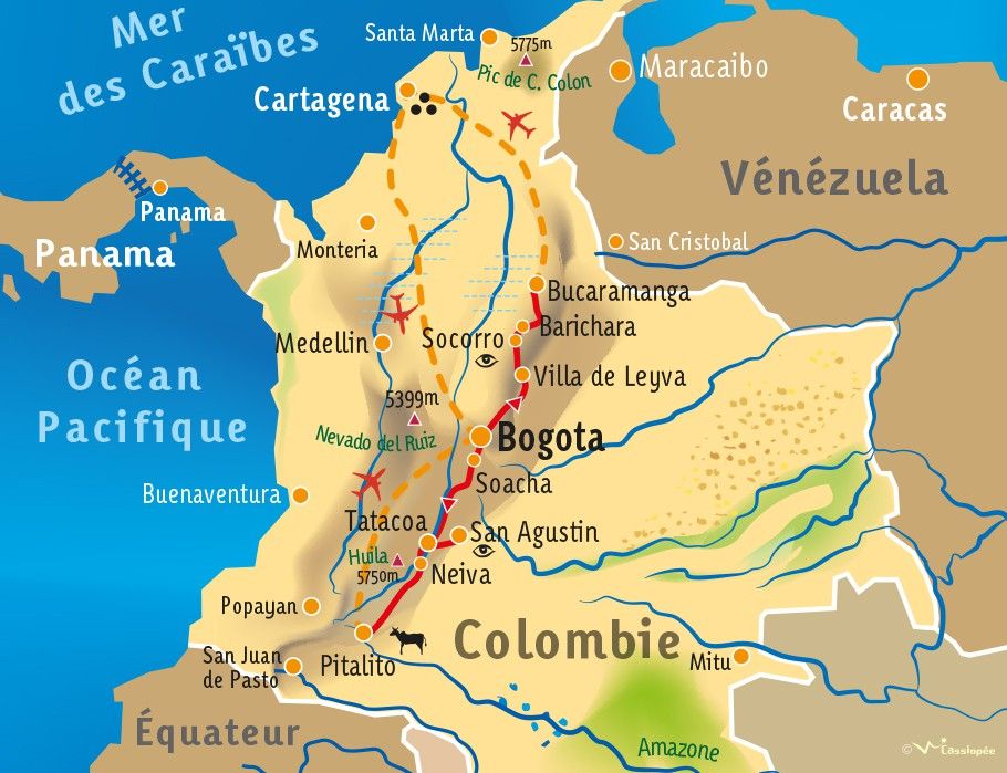 [KEY_MAP] - COLOMBIE - L'Essentiel de la Colombie