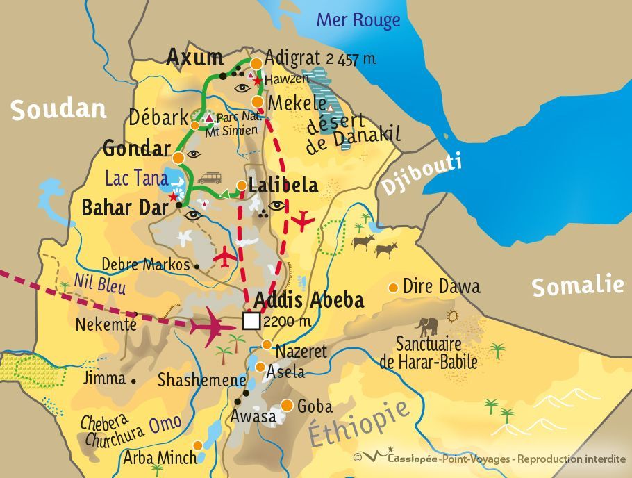 [KEY_MAP] - Ethiopie - Panorama d'Abyssinie