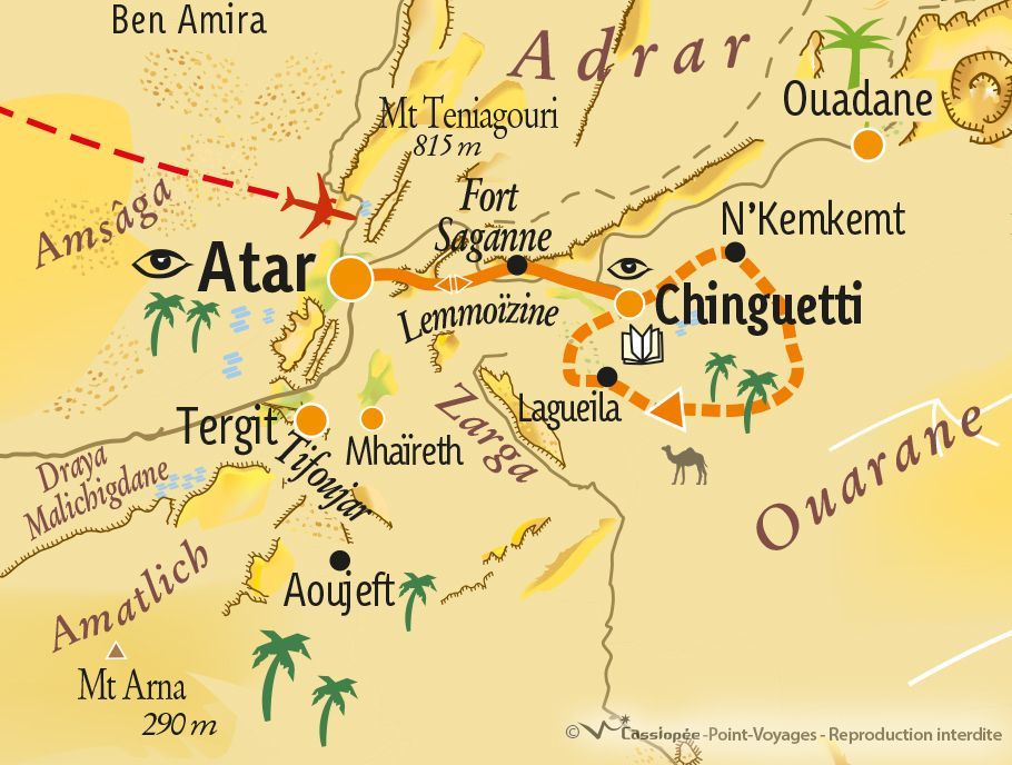 [KEY_MAP] - Mauritanie - Initiation au Sahara